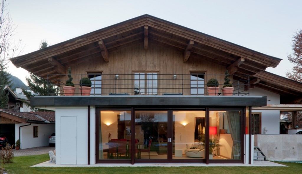 HK Architektur. St. Johann in Tirol: Esszimmer Haus G°E°E